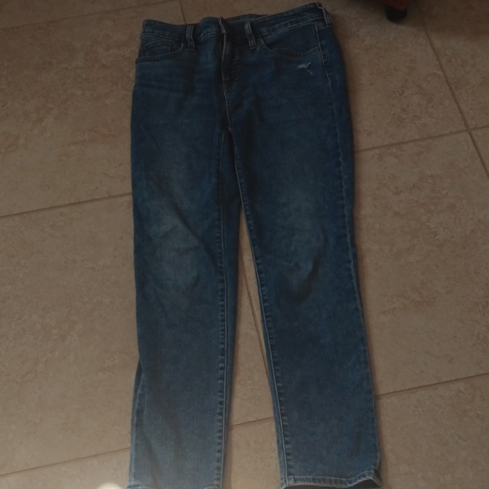 Preloved jeans,slim leg ankle.Chicos,Size 2R